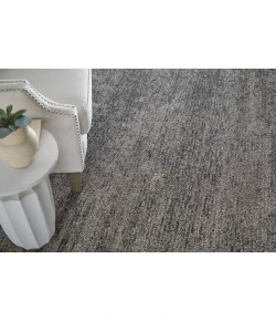 Feizy Jameson Gray/Black JMS39R8F 10 ft. 0 in. X 12 ft. 8 in. Rect. Rug