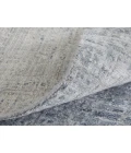 Feizy Eastfield Casual Abstract, Blue/Silver, 2' x 3' Area Rug