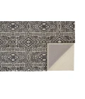 Feizy Colton Cabin & Lodge Southwestern, Gray/Black/Ivory, 9'-6" x 13'-6" Area Rug
