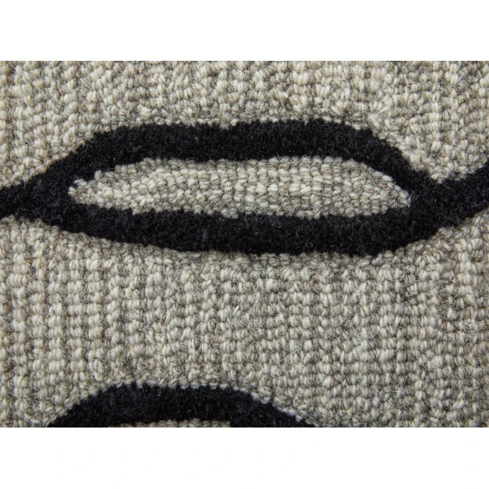 Feizy Enzo Casual Abstract, Ivory/Black/Taupe, 12' x 15' Area Rug