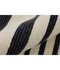 Feizy Maguire Industrial Abstract, Ivory/Black, 10' x 14' Area Rug