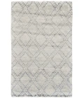 Feizy Abytha Global Diamond, Gray/Blue/Ivory, 9'-6" x 13'-6" Area Rug