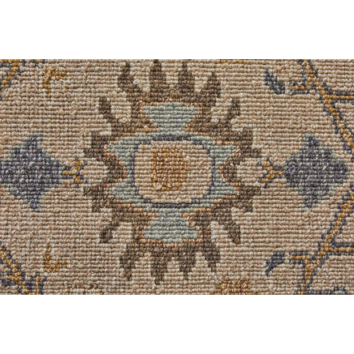 Feizy Corbitt Classic Oriental, Tan/Blue/Gold, 2'-6" x 8' Runner