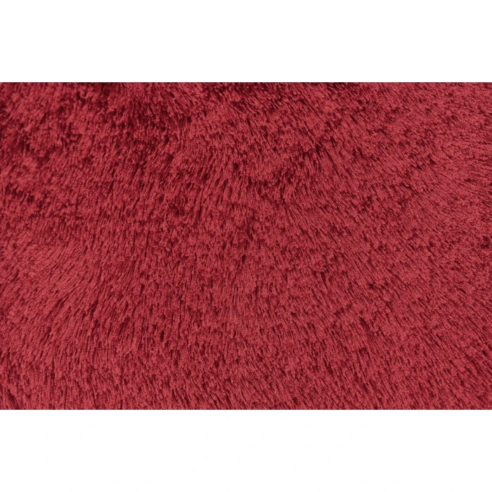 Feizy Indochine Luxury & Glam Solid, Red, 8' x 8' Round Rug