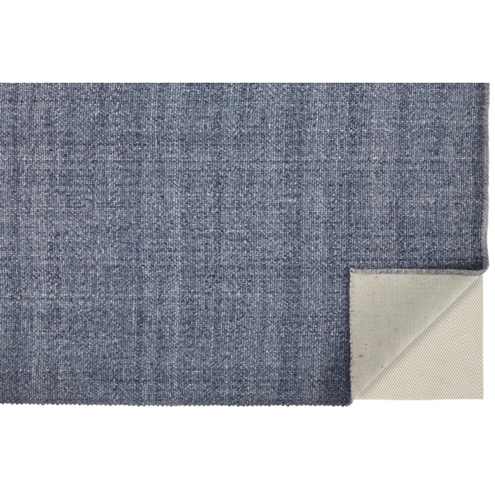 Feizy Naples Space Dyed In/Outdoor Flatweave, Navy/Denim Blue, 8ft x 10ft Area Rug
