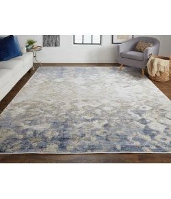 Feizy Laina 39G7F BLUE/BEIGE Area Rug 4 ft. X 6 ft. Rectangle