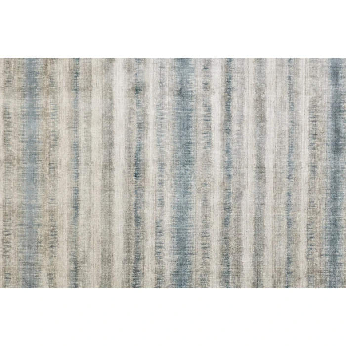 Feizy  Mackay Handwoven Graident Rug, Aegean Blue/Warm Gray, 4ft x 6ft Area Rug 