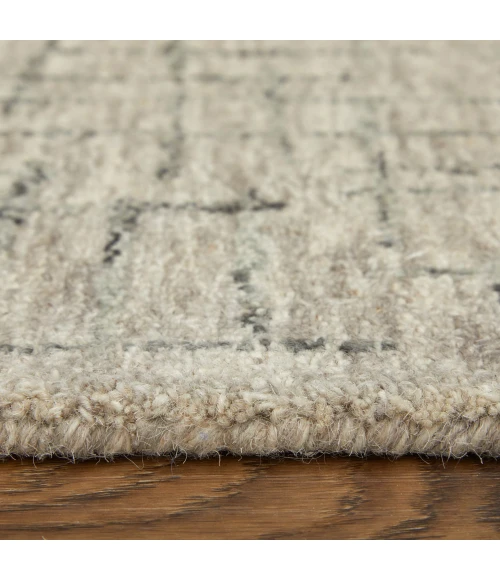 Feizy Belfort Casual Solid, Ivory/Gray/Taupe, 10' x 14' Area Rug
