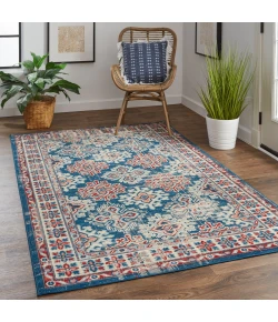 Feizy Nolan 39CAF BLUE/MULTI Area Rug 12 ft. 10 in. X 15 ft. Rectangular