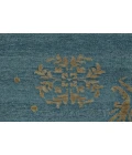 Feizy Qing Casual Stripes, Blue/Green/Tan, 2' x 3' Accent Rug