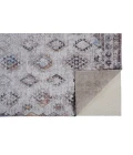 Feizy Armant Bohemian & Eclectic Moroccan, Gray/Taupe/Blue, 9'-5" x 12'-5" Area Rug