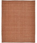 Feizy Naples Space Dyed In/Outdoor Flatweave, Rust Orange, 2ft x 3ft Area Rug