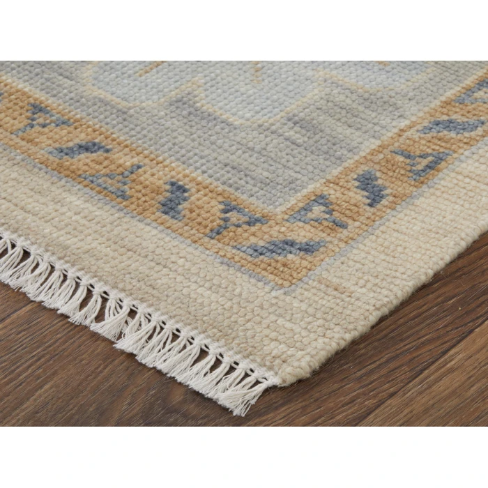 Feizy Karina BEIGE/BLUE 90969G6F 2 ft. 6 in. X 8 ft. Rectangle Rug