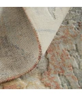 Feizy Jaxson Gray/Orange/Ivory JXN39PWF 9ft. x 12ft. Rect. Rug