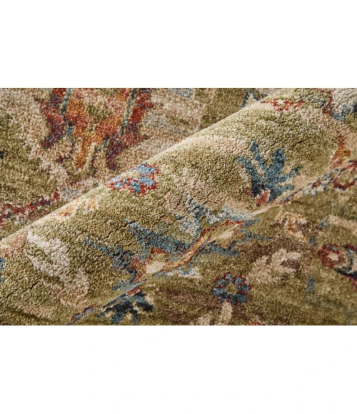 Feizy Pearson Green/Ivory/Blue PRS39SJF 5ft. x 7ft.6in. Rect. Rug