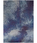 Feizy Edgemont Casual Abstract, Blue/Purple/Ivory, 10' x 14' Area Rug