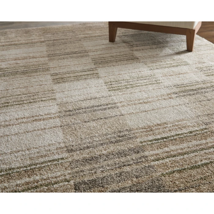 Feizy Richmond Ivory/Gray/Tan RCH39R3F 2ft.6in. x 7ft.3in. Rect. Rug