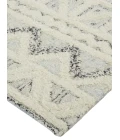 Feizy Anica BLUE/IVORY ANC8007F 6 ft. X 9 ft. Rectangle Rug