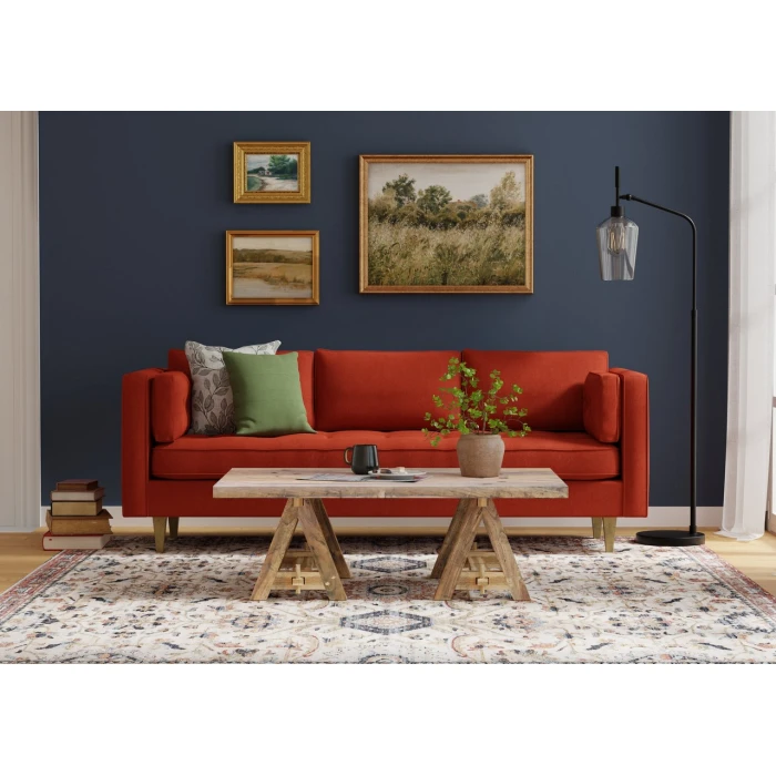 Feizy Pearson Ivory/Red/Blue PRS39SGF 10ft.0in. x 12ft.8in. Rect. Rug