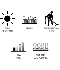 Feizy Keystone MIDNIGHT 2927221F 5 ft. 6 in. X 8 ft. 6 in. Rectangle Rug