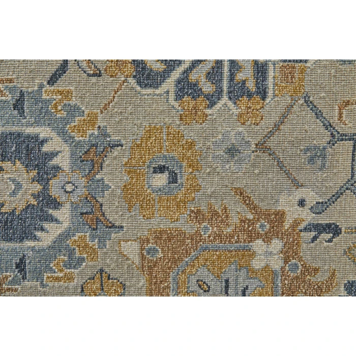 Feizy Corbitt Classic Oriental, Blue/Brown/Gray, 2' x 3' Accent Rug