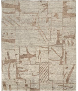 Feizy Sutton Tan/Orange T05T6003 8ft.6in. x 11ft.6in. Rect. Rug