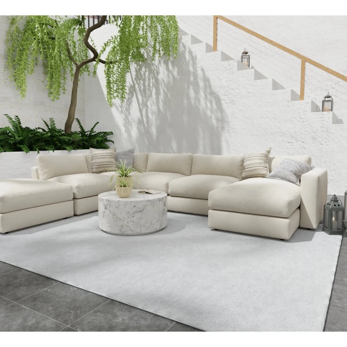 Feizy Finley White T28T6046 8ft. x 10ft. Rect. Rug