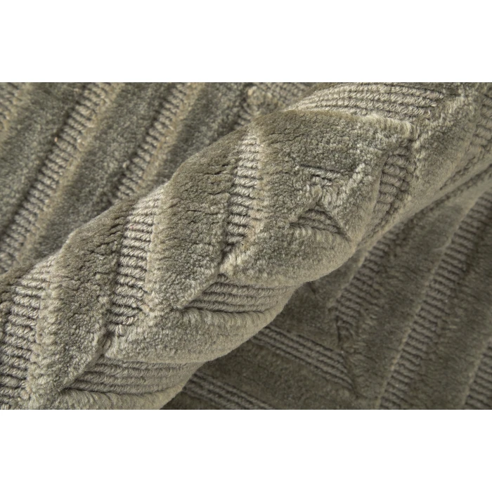 Feizy Channels Green/Taupe/Blue 2877276F 9ft.6in. x 13ft.6in. Rect. Rug