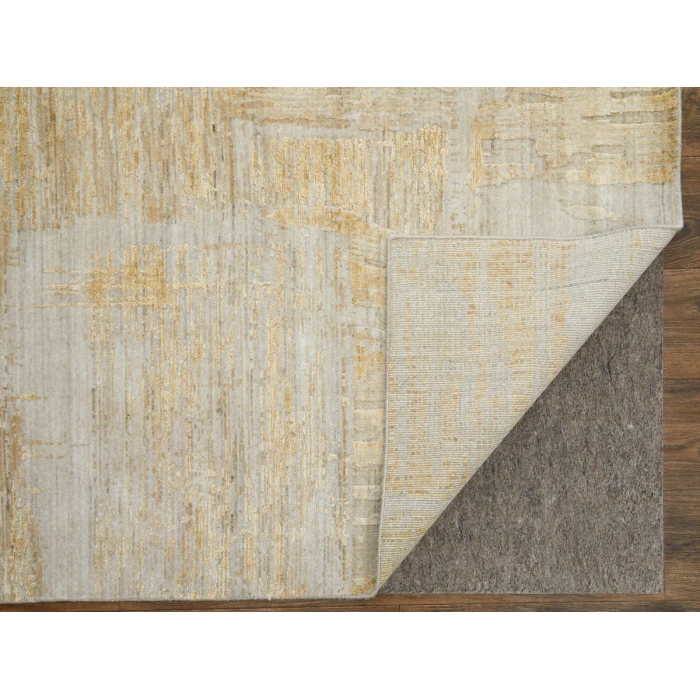 Feizy Eastfield GOLD/IVORY EAS69FTF 2 ft. 6 in. X 8 ft. Rectangle Rug
