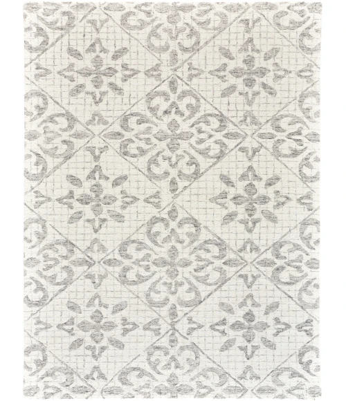 Feizy Rhett IVORY/GRAY 868I8073 8 ft. X 10 ft. Rectangle Rug