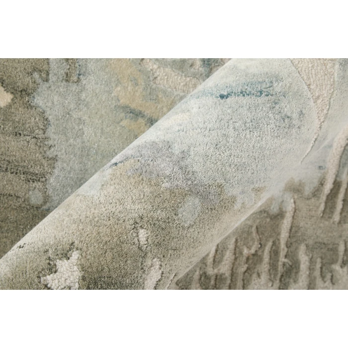 Feizy Kendall Ivory/Blue/Gray KDL8A62F 9 ft. X 12 ft. Rect. Rug