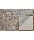 Feizy Laina BEIGE/GRAY LAI39G0F 3 ft. X 5 ft. Rectangle Rug
