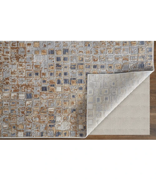 Feizy Laina BEIGE/GRAY LAI39G0F 3 ft. X 5 ft. Rectangle Rug