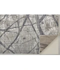 Feizy Kano CHARCOAL/GRAY 8643877F 7 ft. 10 in. X 10 ft. Rectangle Rug