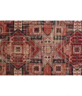 Feizy Nolan Vinatge Style Tribal Kazak Rug, Ochre Red/Charcaol Gray, 12ft-10in x 15ft