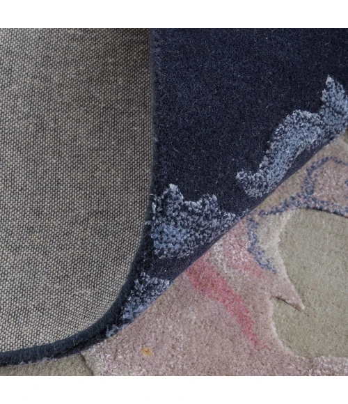 Feizy Kawai Pink/Blue/Ivory KAW8985F 8 ft. X 10 ft. Rect. Rug