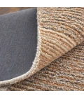 Feizy Pollock Casual Abstract, Brown/Tan/Ivory, 5' x 8' Area Rug