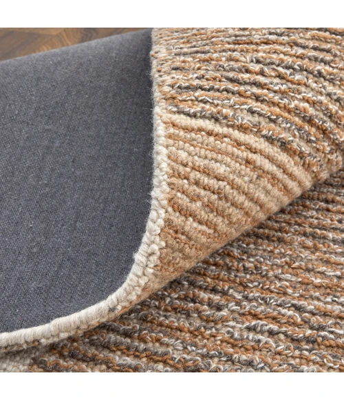 Feizy Pollock Casual Abstract, Brown/Tan/Ivory, 5' x 8' Area Rug