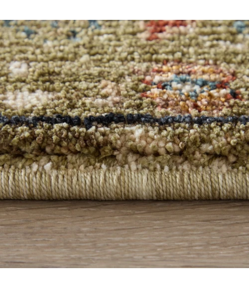 Feizy Pearson Green/Ivory/Blue PRS39SJF 5ft. x 7ft.6in. Rect. Rug