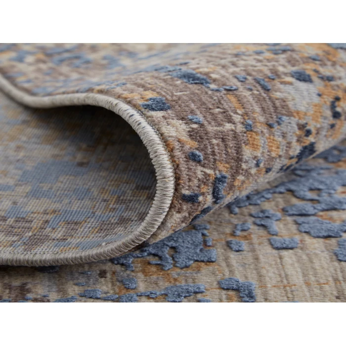 Feizy Pryor BLUE/MULTI PRY39NGF 6 ft. 7 in. X 9 ft. 6 in. Rectangle Rug