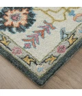 Feizy Springfield Gray/Ivory/Blue SPF8A47F 9ft. x 12ft. Rect. Rug