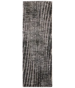 Feizy Skyview Black/Gray/Ivory SKV39QDF 2 ft. 6 in. X 7 ft. 3 in. Rect. Rug