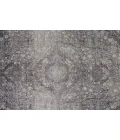 Feizy Sarrant Bohemian & Eclectic Medallion, Gray/Silver/Ivory, 9'-6" x 12'-7" Area Rug