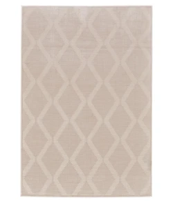 Feizy Prasad 3678F CREAM Area Rug 8 ft. X 11 ft. Rectangle