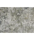 Feizy Atwell Contemporary Marble Accent Rug, Silver Gray/Green, 3ft x 5ft