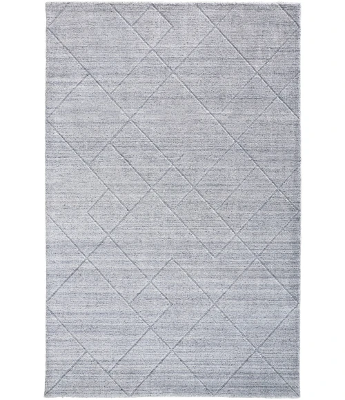 Feizy Redford Minimal Viscose Rug, Blue/Gray, 10' x 14' Area Rug