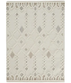Feizy Anica 8011F IVORY Area Rug 2 ft. X 3 ft. Rectangle