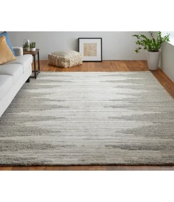 Feizy Navaro 8915F IVORY/GRAY Area Rug 2 ft. 6 in. X 10 ft. Runner