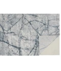 Feizy Atwell Contemporary Marble Accent Rug, Teal Blue/Gray, 3ft x 5ft