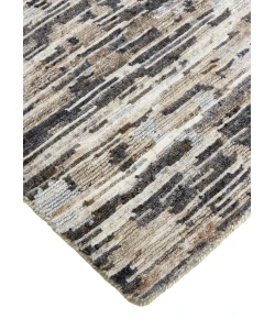 Feizy Conroe 6821F GRAY Area Rug 9 ft. 6 in. X 13 ft. 6 in. Rectangle